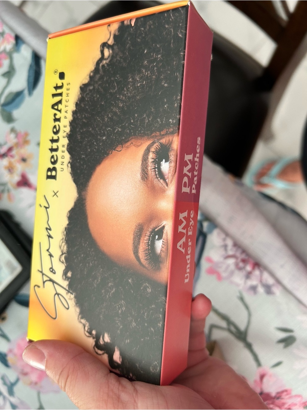4/$100 BetterAlter Under-Eye Patches — AM/PM Box (Yellow & Coral)